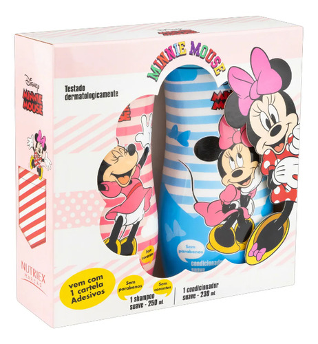Kit Minnie Mouse Suave Sha 250ml + Cond 230ml Nutriex (165)
