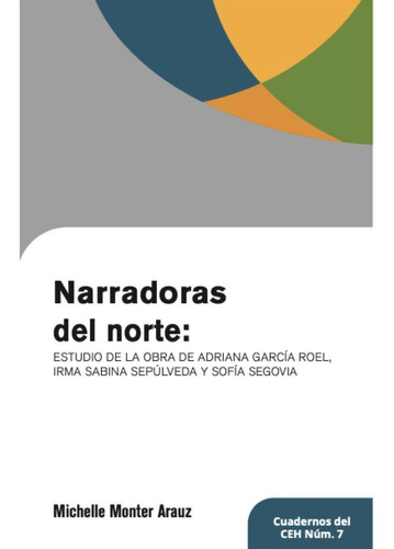 Libro Narradoras Del Norte: Estudio De La Obra De Adriana Ga