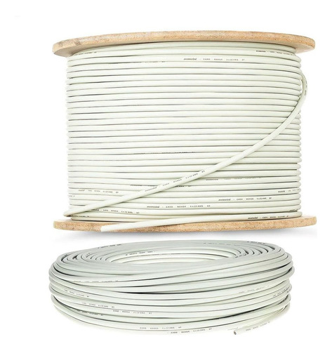 Cabo Manga 15 Metros 4 Vias 22 Awg Para Automação Led Rgb