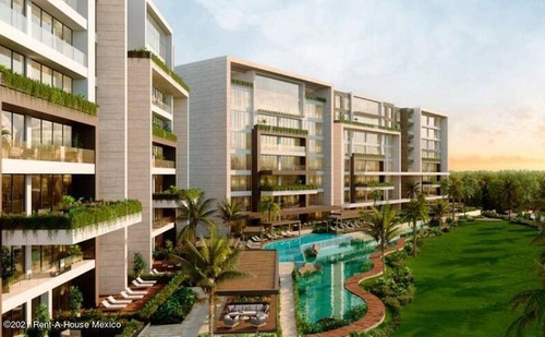 Imagen 1 de 14 de Qh1 Departamento De Lujo En Venta En Yucatan Country Club