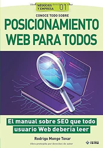 Conoce Todo Sobre Posicionamiento Web Para Todos El, De Monge Tovar, Rodrigo. Editorial American Book Group - Ra-ma En Español