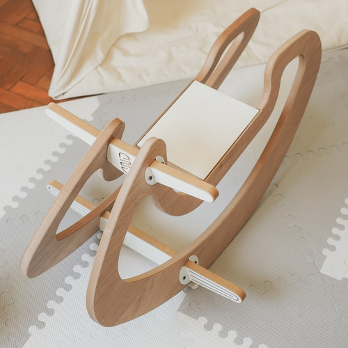 Imagen 7 de 10 de Mecedora/balancín De Madera Infantil Diseño- Envío Gratis