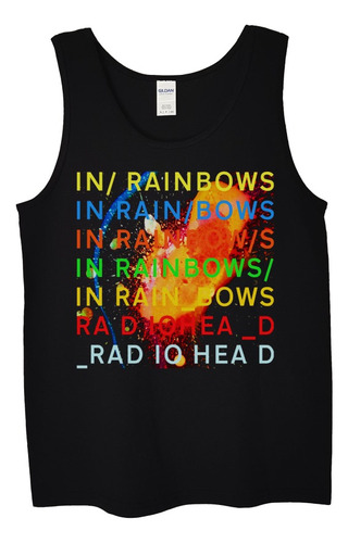 Polera Musculosa Radiohead In Rainbows Rock Abominatron