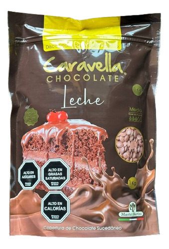 Caravella Discos De Cobertura Chocolate Sucedáneo Leche
