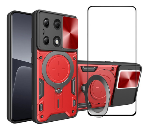 Funda Para Poco M6 Pro 4g / Redmi Note 13 Pro 4g + Mica 9d