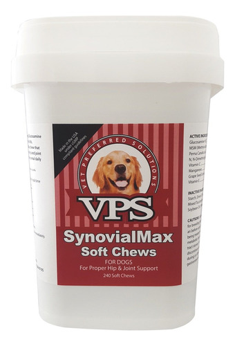 Vps Synovialmax - Masticables Suaves Para Cadera Y Articulac