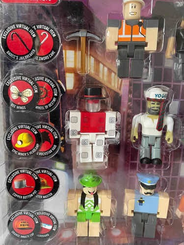 Figuras De Acción Roblox Colección De The Vault 20 Códigos