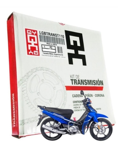 Kit Transmision T110 New Crypton Yamaha Qy En Motomaxx