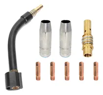 Comprar Kit Cuello Tobera Portatubo Torcha Mig 15 Mb15 T15 Con Euro