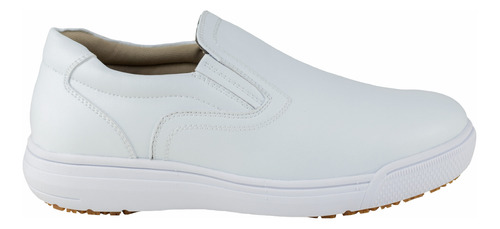 Zapato Chefmx Medico Chef Hotel Antiderrapante 7101 Blanco