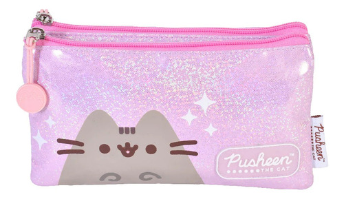 Lapicera Gato Pusheen The Cat Color Rosa Brillante Kawaii Color Rosa claro