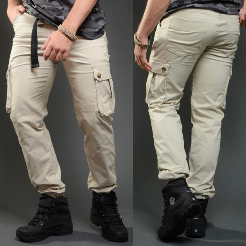 Pantalón Jogger Cargo, Táctico, Militar