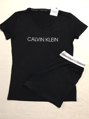 Pijama Short Doll Calvin Klein Feminino Original - Com Nfe
