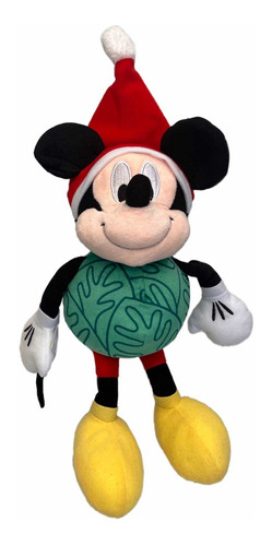 Mickey Mouse Santa Navidad Ultrasuave 28cm Disney Miniso