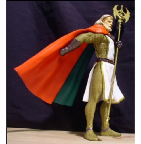 Figura De Acción Aquaman Dc Direct Kingdom Come De Alex Ross
