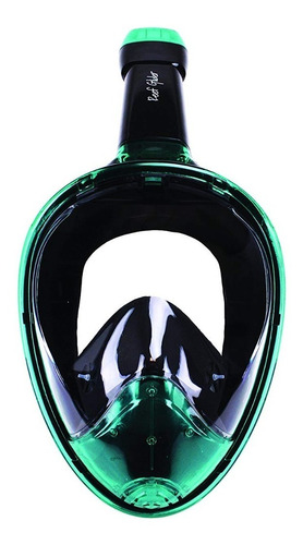 Imagen 1 de 1 de Mascara De Snorkel Completa Nat Geo En Silicona No Empaña