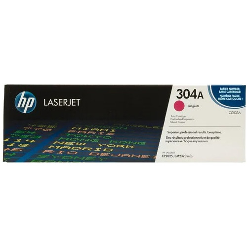 Toner Hp Cc533a {304a} Magenta Original