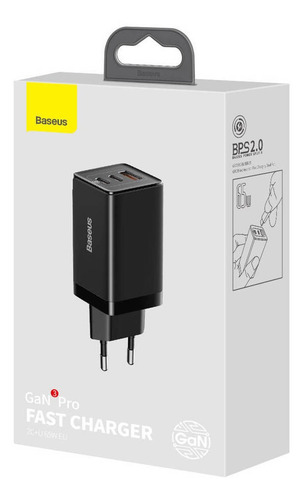Imagem 7 de 7 de Carregador De Tomada Gan Turbo 65w iPhone 13 Pro Max Baseus