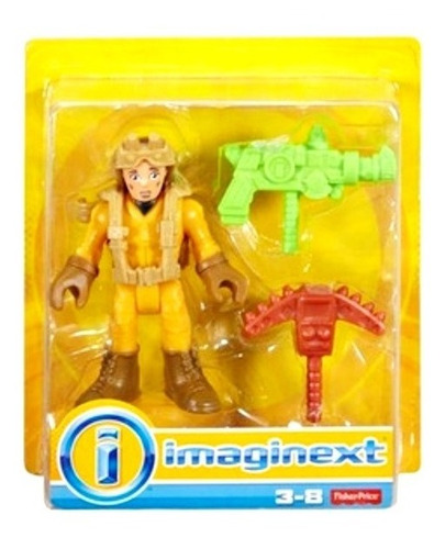 Muñeco Imaginext Explorador Fisher Price A 9cm Articulado