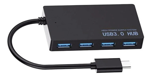 Imagen 3 de 3 de Hub Usb C Thunderbolt 3 A 4 Puertos Usb 3.0 Mac Win Lin