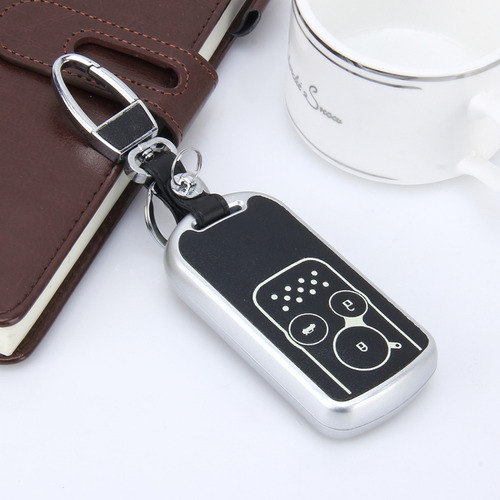 Funda Protectora De Llavero Luminosa Silver Car Intelligence