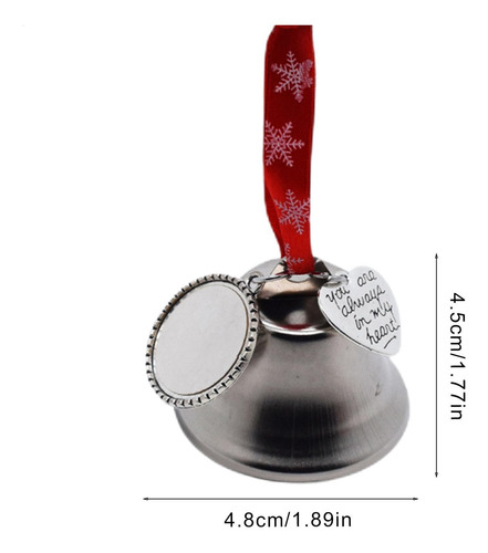 Jingle Bells De Navidad Ornamento De Campana De Navidad CoLG
