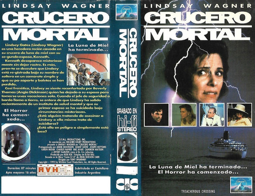 Crucero Mortal Vhs Lindsay Wagner Angie Dickinson 1992