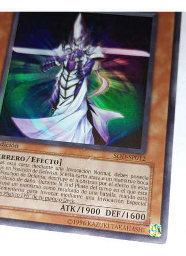 Espadachín Mistico Lv4 Foil Yugioh Tcg #sod-sp012 Espadachín Mistico Lv4 Español (Usado)