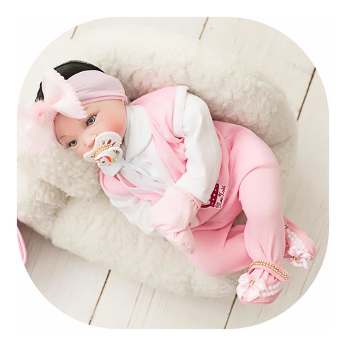 Imagem 2 de 8 de Bebe Real Reborn Boneca-em Estoque Pronta Entrega - 16 Itens