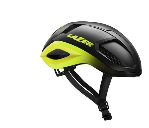 Capacete  Lazer  Vento Kineticore - Preto/amarelo