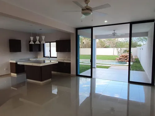 Casa Mod Boste Con Piscina En Praderas Del Mayab, Carretera Chicxulub Puerto