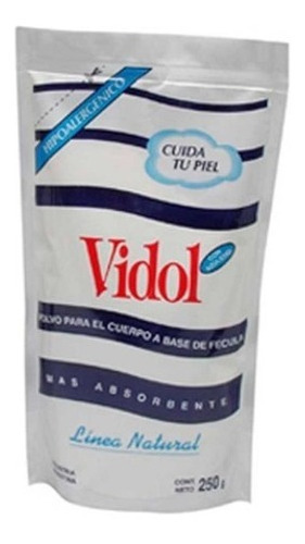 Vidol Talco Corporal Hipoalergénico 250g