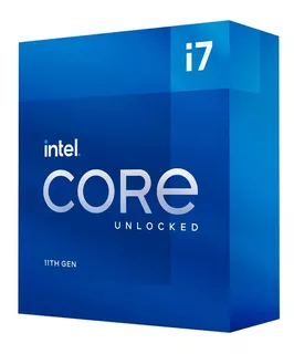 Processador Intel Core I7 11700k 1200, 5ghz, 16mb Cache