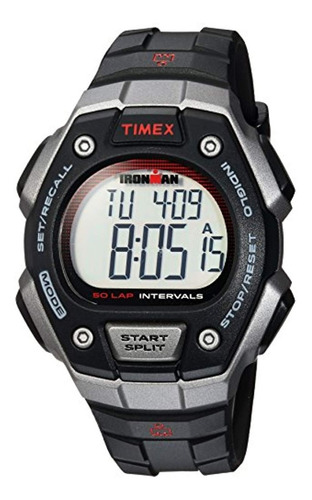 Reloj Timex Ironman Classic 50 De Tamaño Completo.