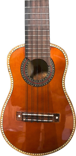 Charango Acústico Zagert Ch02a Pirograbado Rostro