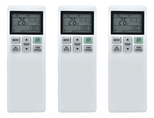 3 Controles Remotos Rla502a700b Para Aire Acondicionado Mits