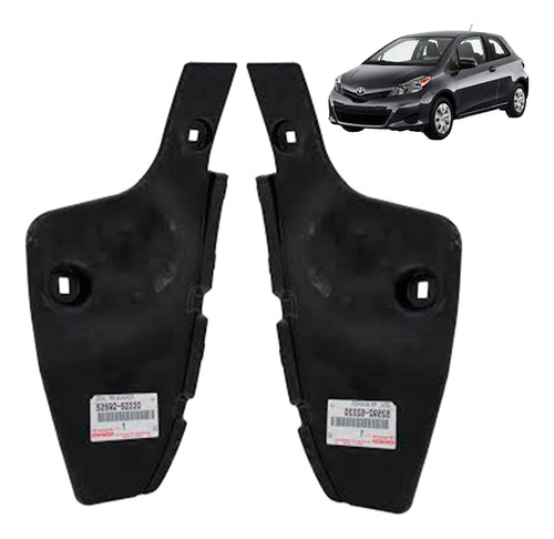 Guardafango Trasero Interior Para Yaris 1.5 2009 2014 Par