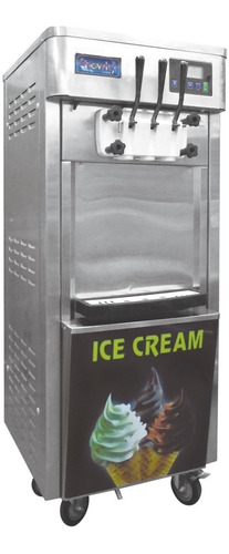 Maquina De Helado Suave A Piso 2 Sabores Migsa Bql-825e/120