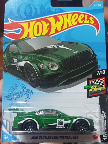 2018 Bentley Continental Gt3 Hot Wheels  