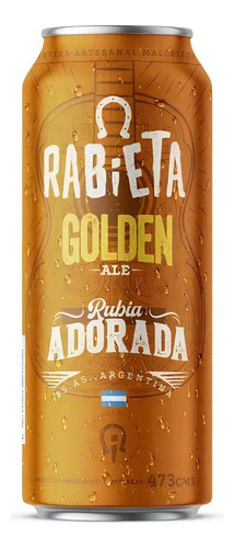 Cerveza Rabieta Golden Ale 473cc X1