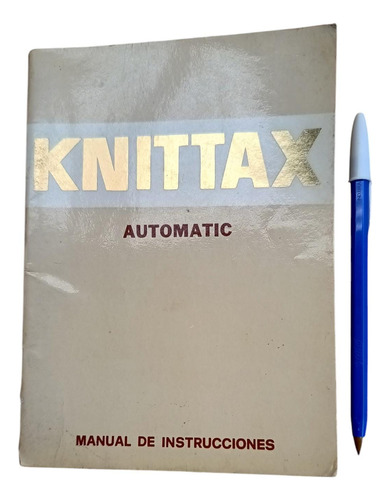 Knittax Automatic Manual De Instrucciones Original (Usado)