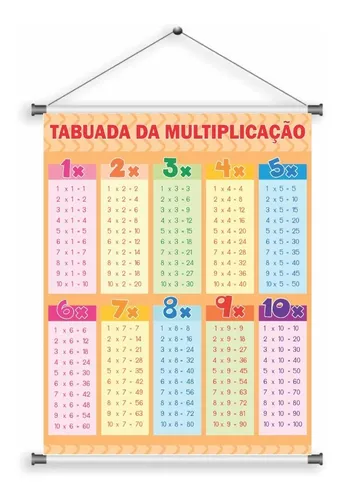 tabuada de multiplicação em Promoção na Shopee Brasil 2023