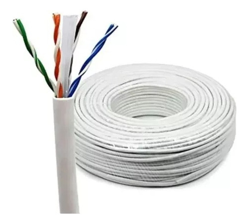 Cable Utp Cat 6 Uso Interior X 100 Metros