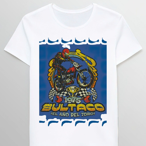 Remera Bultaco 1975 Year Of The Bull 42278782