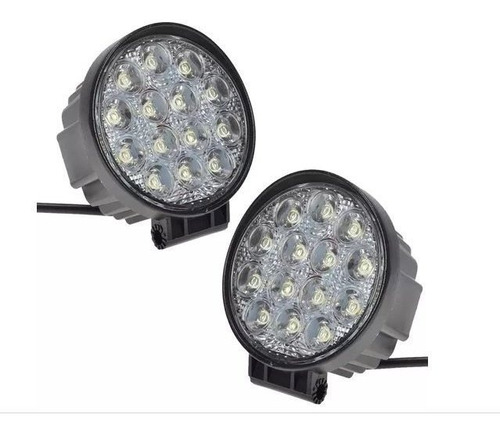 Farol De Milha Led Redondo 4 Polegadas / 42 Watts