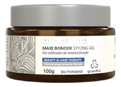 Gel Estilizador Grandha Vita Hominis Maxi Bonder 100g