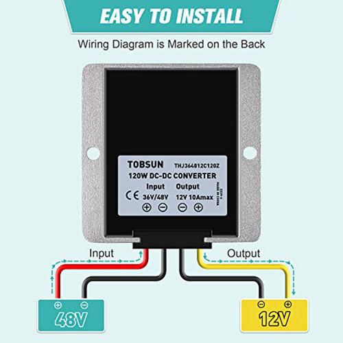 Convertidor Cart Buck, 10a 120w A Dc12 V, Voltaje R