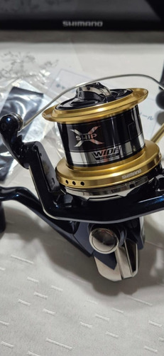 Reel Shimano Bulls Eye 9120 Japon (no Ultegra) Azul Derecho/izquierdo