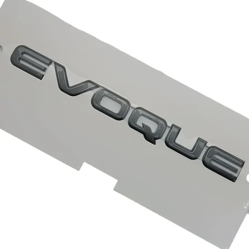 AUTOZOCO Evoque Emblem Sticker Compatible With Range Rover Black - 8