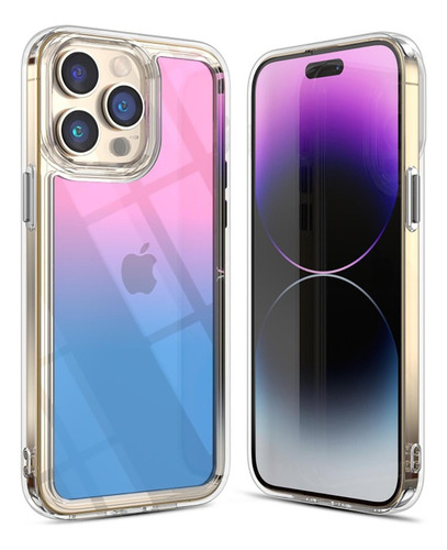 . Funda Mybat Gummy Para iPhone 14 Pro Max - Radiant Az Rosa